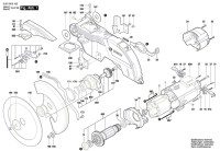 Bosch 3 601 M19 100 Gcm 8 Sjl Slide Mitre Saw 230 V / Eu Spare Parts